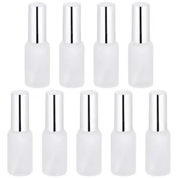 

9Pcs Subpackaging Bottle Glass Bottle Makeup Empty Bottle for Trip Travel Oil