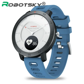 

New Hybrid Smart Watch Sport Fashion Smart Wristband IP67 Waterproof Fitness Tracker Blood Pressure Heart Rate Monitor Bracelet