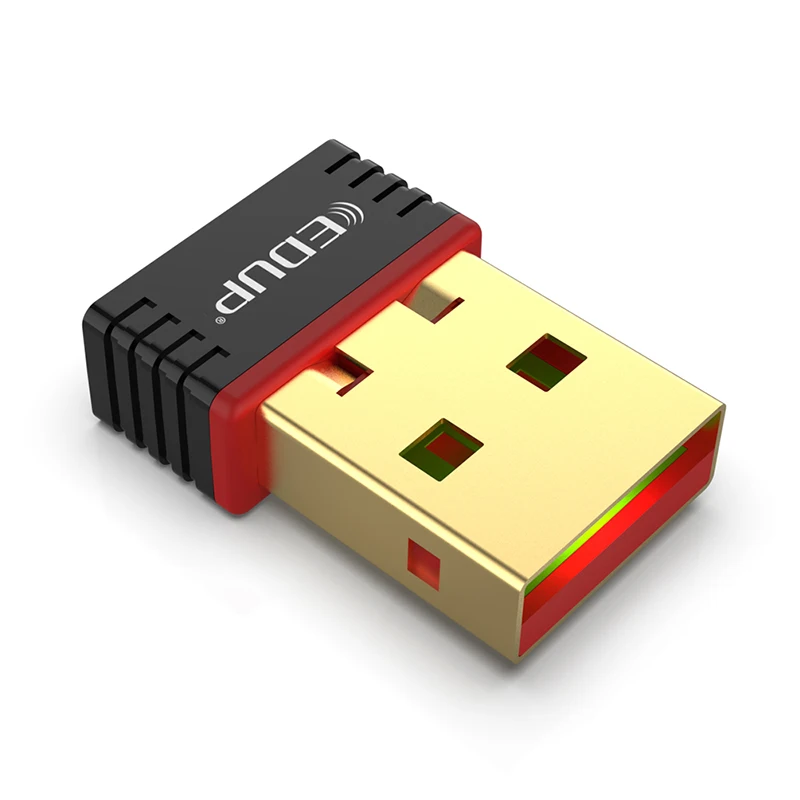EDUP Бесплатный привод мини-usb Wi-Fi Беспроводной адаптер 150 Мбит/с Wifi приемник 802.11b/n/g USB Ethernet адаптер Wi-Fi для ПК