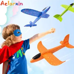Fun & Sports Avión de espuma para niños, modelo de avión de espuma, planeador para lanzar, juguetes para niños