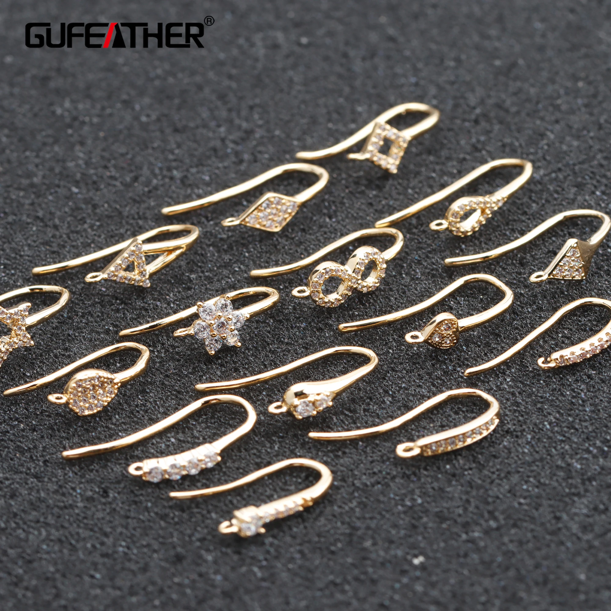 Набор для самостоятельного изготовления ювелирных изделий GUFEATHER набор из 20