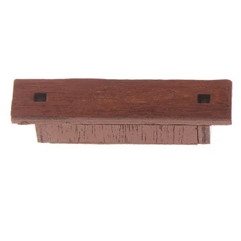 

Wooden Wall Shelf Rack DIY Furniture Accessories Toys 1/12 Dollhouse Miniature