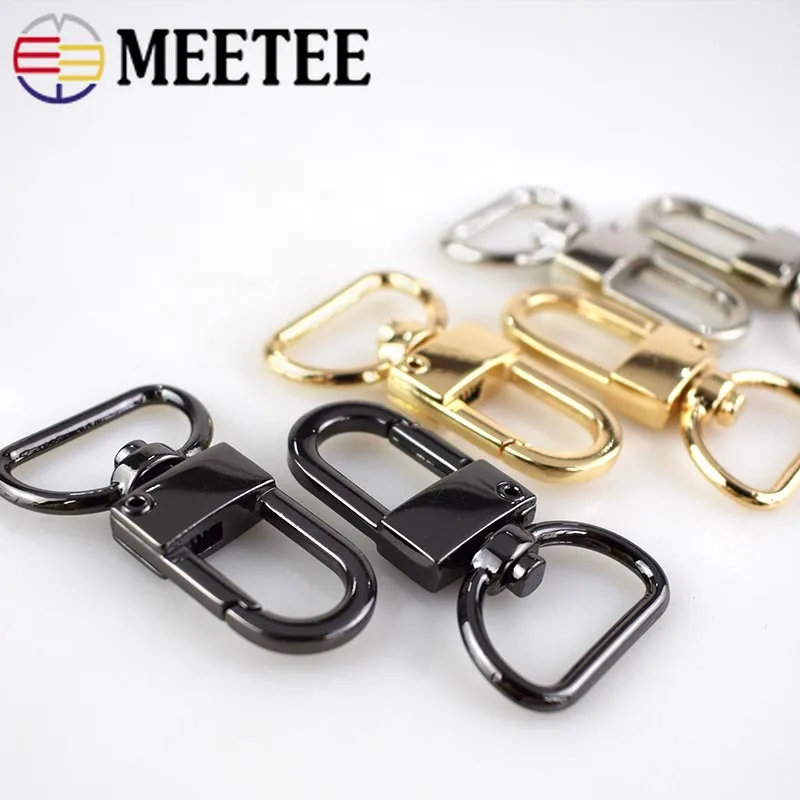 20 мм Meetee 10 Вт 30 50 шт. металлический мешок пряжки ошейник поворотные застежки
