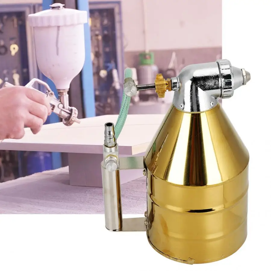 Пистолет-распылитель для краски, регулируемый металлический гравитационного типа, цементный раствор для краски, ручной инструмент, пистолет для краски