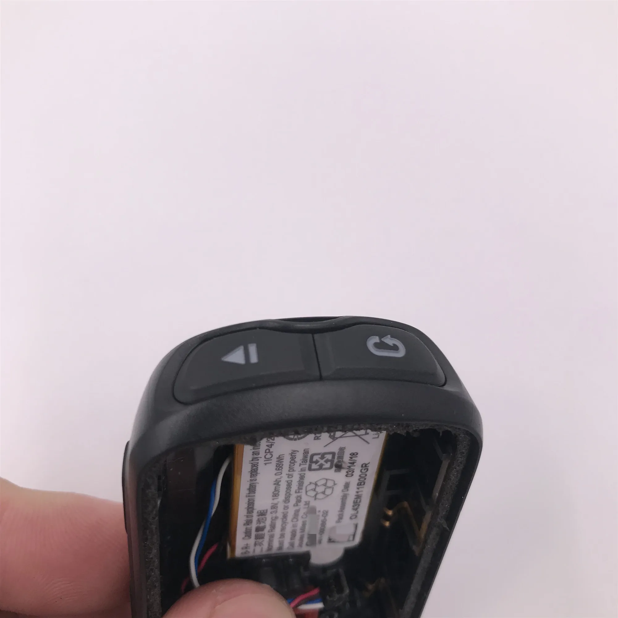 For Edge130 Bicycle stopwatch back cover And battery Apply to GARMIN EDGE130 Speedometer Repair and replace the rear battery