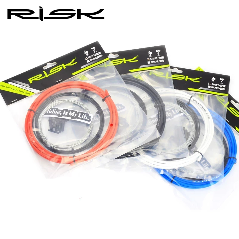RISK Brake Shift Cable Housing Set MTB Road Bike Shifter Brake Cable