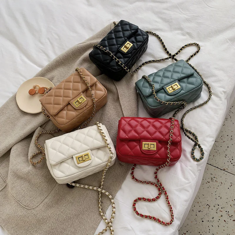 

New Arrival Bag WOMEN'S Bag 2019 Summer New Style Fashion Korean Version of Western Style Textured Shoulder Bag