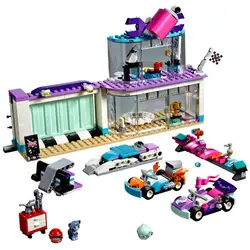 Новинка 462 года, креативный набор «магазин» для девочек, совместимых с друзьями, 41351 строительные блоки, рождественские игрушки для девочек