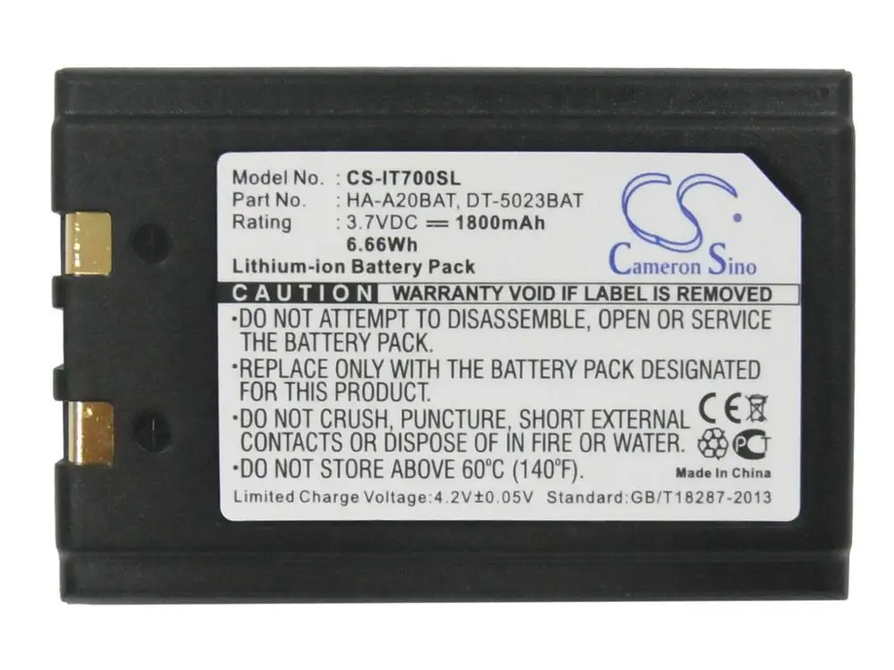Cameron Sino батарея для Banksys Xentissimo Casio персональный ПК IT-70 IT-700 Замена 3032610137 BSYS05006 1800mAh |