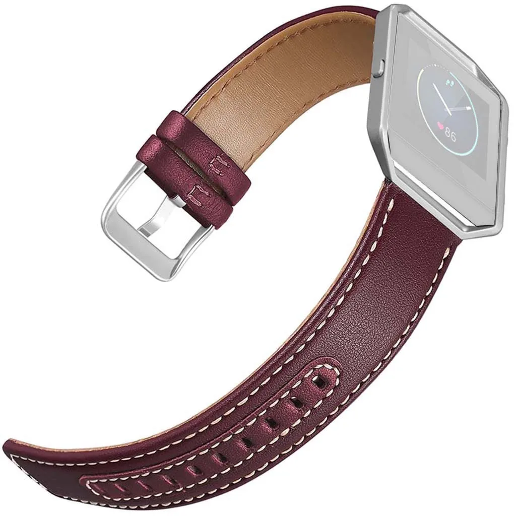 Ouhaobin кожаный ремешок для Fitbit Blaze ремешок для часов сменный кожаный ремешок для часов 109#2