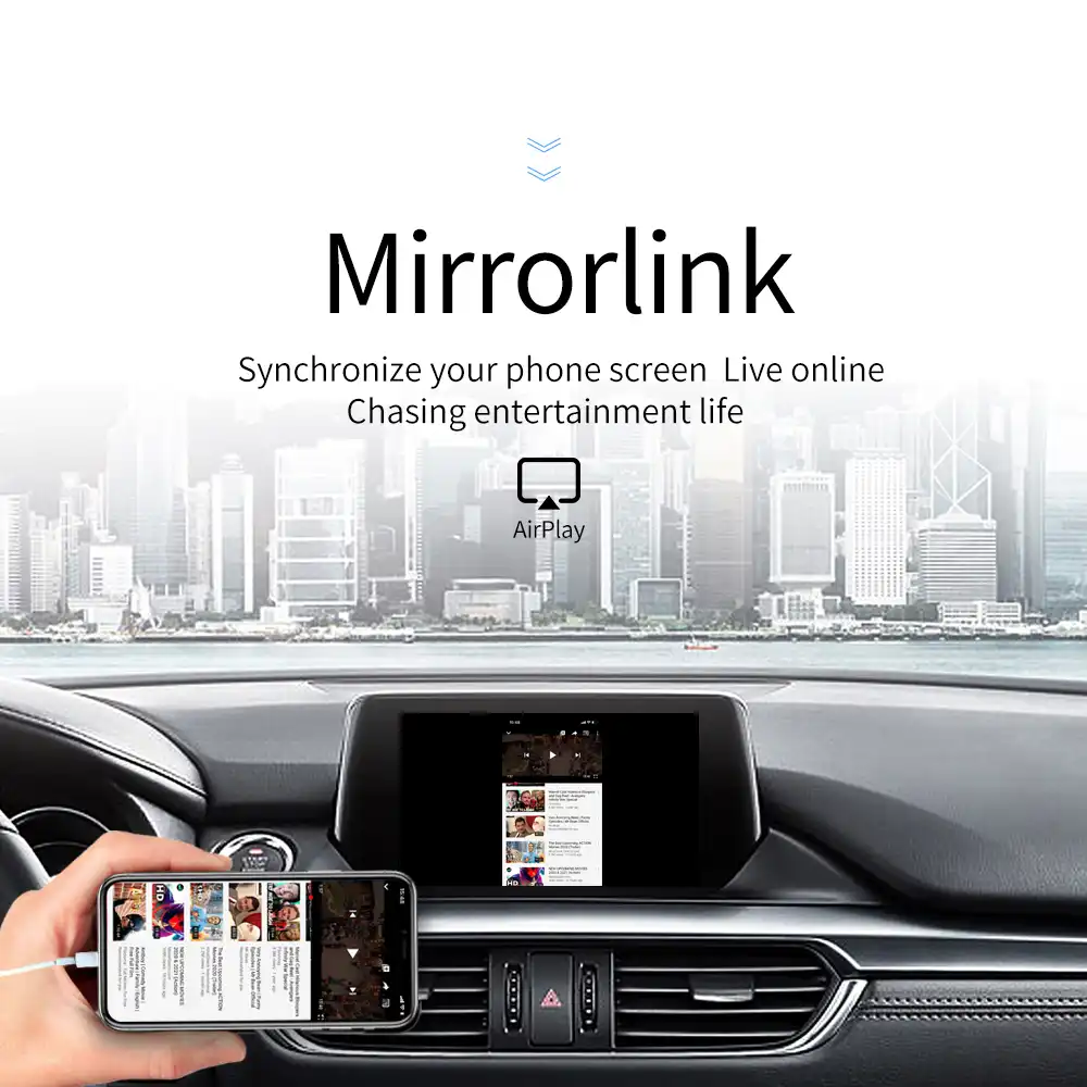 Carlinkit USB CarPlay Dongle/Автомобильный Android для автомобиля Android мультимедийный плеер Android проводной автомобильный комплект для телефона Android белый/черный