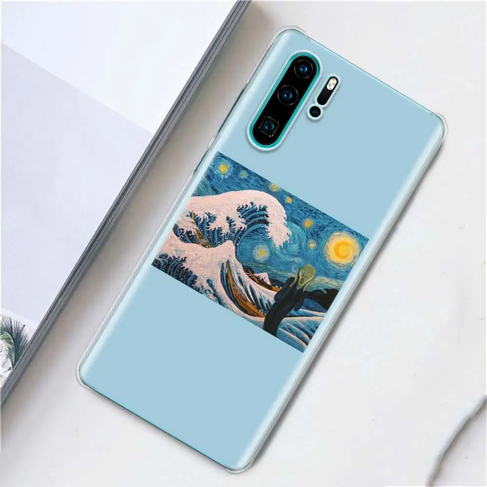 Эстетический чехол для телефона Ван Гог для huawei mate 30 305G 30Pro 5G P9 Lite Honor Play 3 3e Nova 5T жесткий чехол из поликарбоната - Color: H04