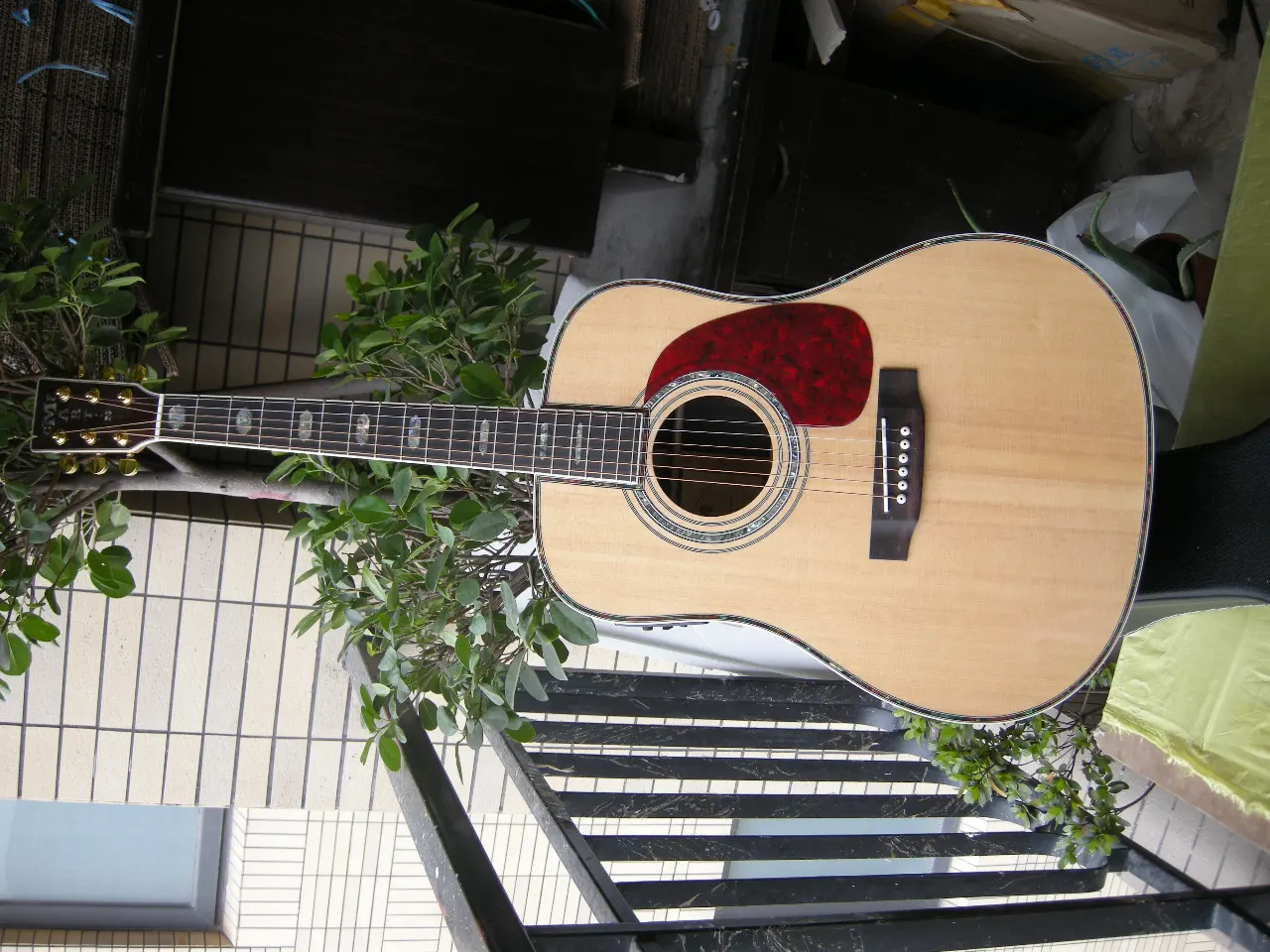 China guitar factory custom new solid spruce top acoustic D type 45 model 41" 10yue3 | Спорт и развлечения