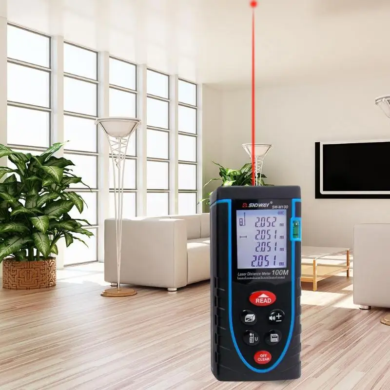 Hand-held Distance Infrared Laser Rangefinder 40M 60M 80M 100M Electronic Range Finder Laser Build Measure Device Measuring Tape Hand-held Distance Infrared Laser Rangefinder 40M 60M 80M 100M Electronic Range Finder Laser Build Measure Device Measuring Tape