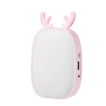 

Cute LED Table Light Sprouting Deer Multi-function Beautiful USB Rechargeable Desk Lamp Mini Bedroom Bedside Night Light