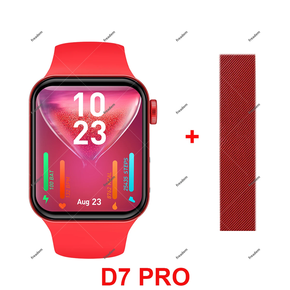 Smartwatch D7 Pro 1.77"  HD Screen GPS Bluetooth Call Heart Rate Long Life Battery for Men Women Android IOS PK W37PRO IWO7 