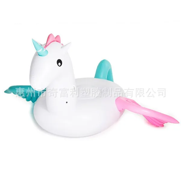 

PVC Inflatable Pegasus Float Unicorn Floating Bed Beach Water Supplies