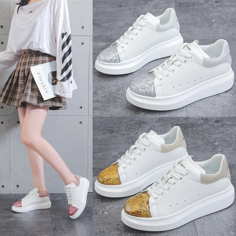 luxury white trainers