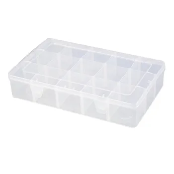 

15 Grids Organizer Detachable Multifunction Art Supplies DIY Storage Box Washi Tape Transparent Office Stationery Plastic Crafts