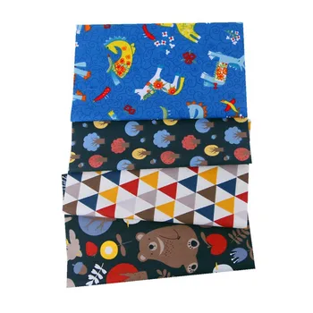 

DIY 20x25cm Zephyr style Pattern Cotton Pur-cut Fabric for Patchwork Bundle Sewing Quilting Crafts Dolls Needlework Accessories