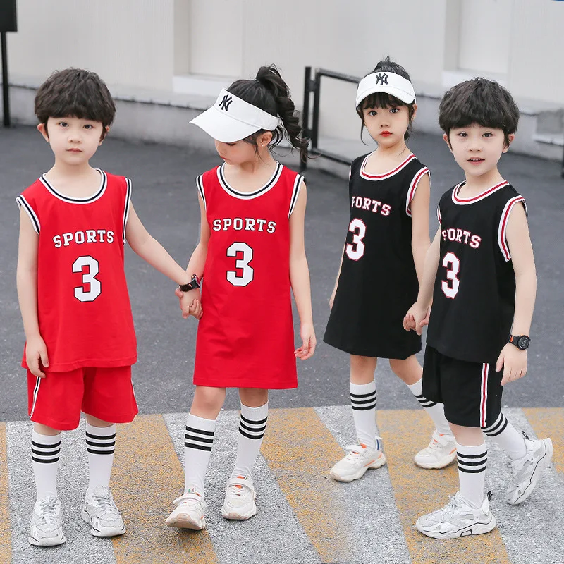 Children Summer Children Basketball Clothes Suit Baby Nursery CHILDREN