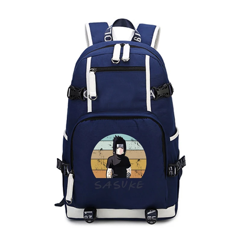 803-JX-naruto 32 Mochila Feminina Наруто Аниме Рюкзак Какаши Итачи школьные сумки для подростков девочек мужчин женщин Дорожные сумки большой рюкзак для ноутбука - Цвет: 803-JX-naruto 32