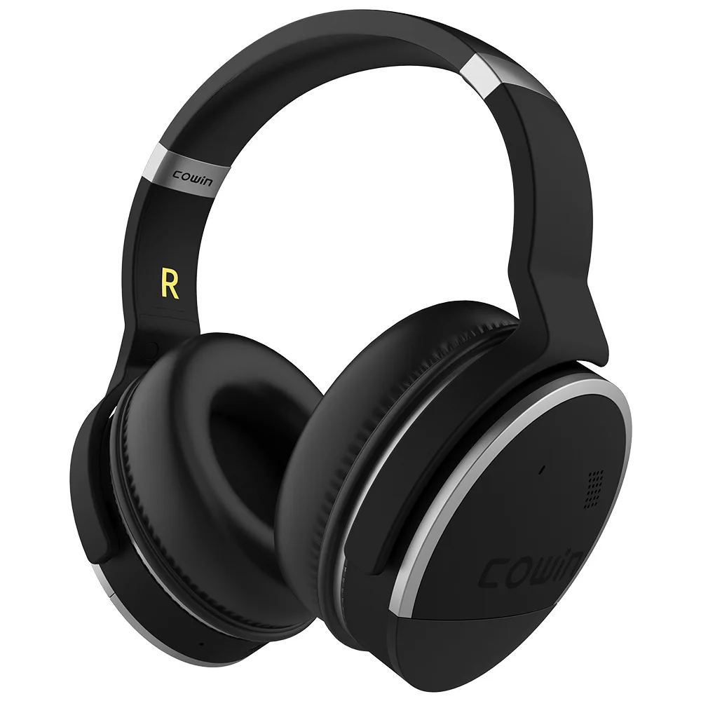 COWIN E8 Игровые наушники беспроводные Bluetooth 15 часов музыки Накладные наушники ANC 30db с шумоподавлением компьютерные наушники