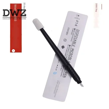 

6 Pcs One-time Floating Eyebrow Pencil, Embroidered Eyebrow Pencil, Tattoo Handmade Pen, New Embroidery Pen, New Disposable Pen