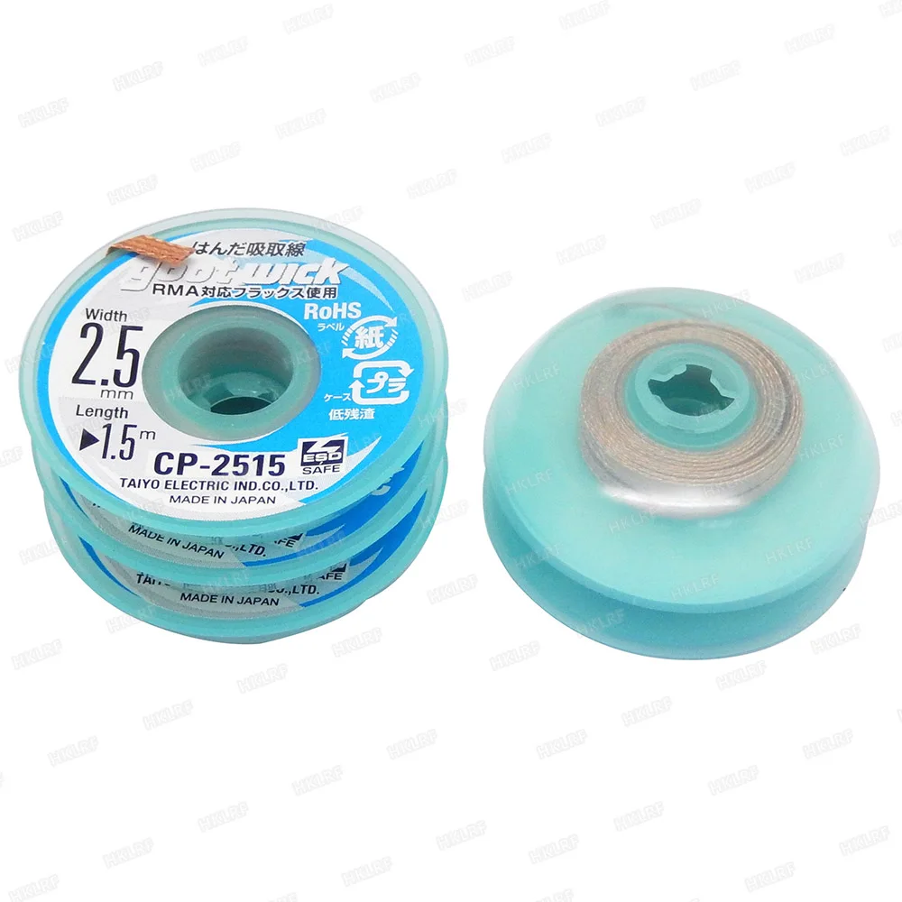 10 шт./лот Фирменная Новинка TAIYO фитиль CP-2515 2,5 мм* 1,5 м Распайка CP2515 Новинка со склада