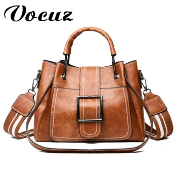 

VOCUZ woman bags shoulder handbags for women 2020 crossbody bags for women 2020 oil PU luxury brand bag designer bag Large bag