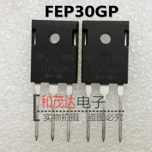 5 шт./лот, FEP30GP TO-247, 400 V, 30A