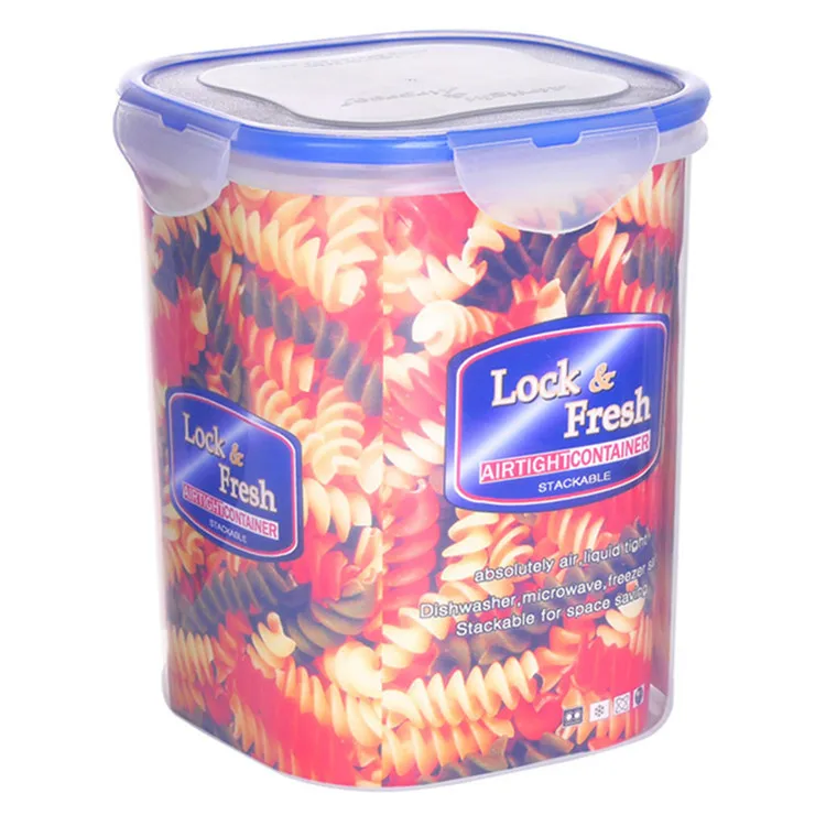 Freshness Box Plastic Storage Snack Box Salad Box Microwave-Refrigeration Carriable Convenient Lightweight 500 Ml
