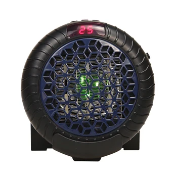 

alloet Mini Portable Electric Space Heater Desktop Heating Warm Air Heater for Home Office Radiator with Temperature Display EU