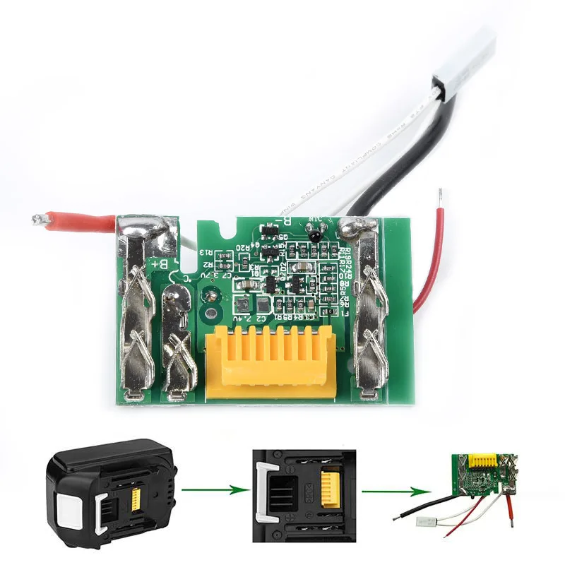 18 в 3A литий Батарея чип pcb плата подходит для Makita BL1830 BL1840 BL1850 LXT400
