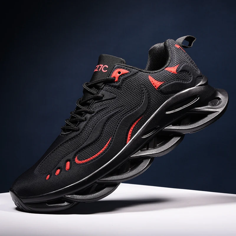 Мужские кроссовки из дышащей сетчатой ткани удобные легкие мокасины | Обувь