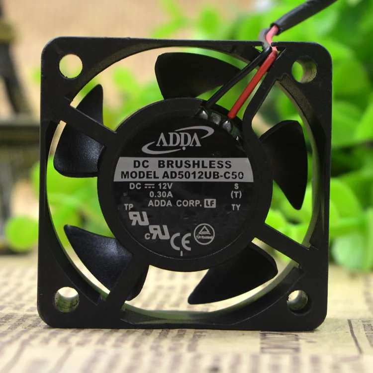AD5012UB-C50 12V 0.30A 5 см 5020 защиты электродвигателя Вентилятор охлаждения