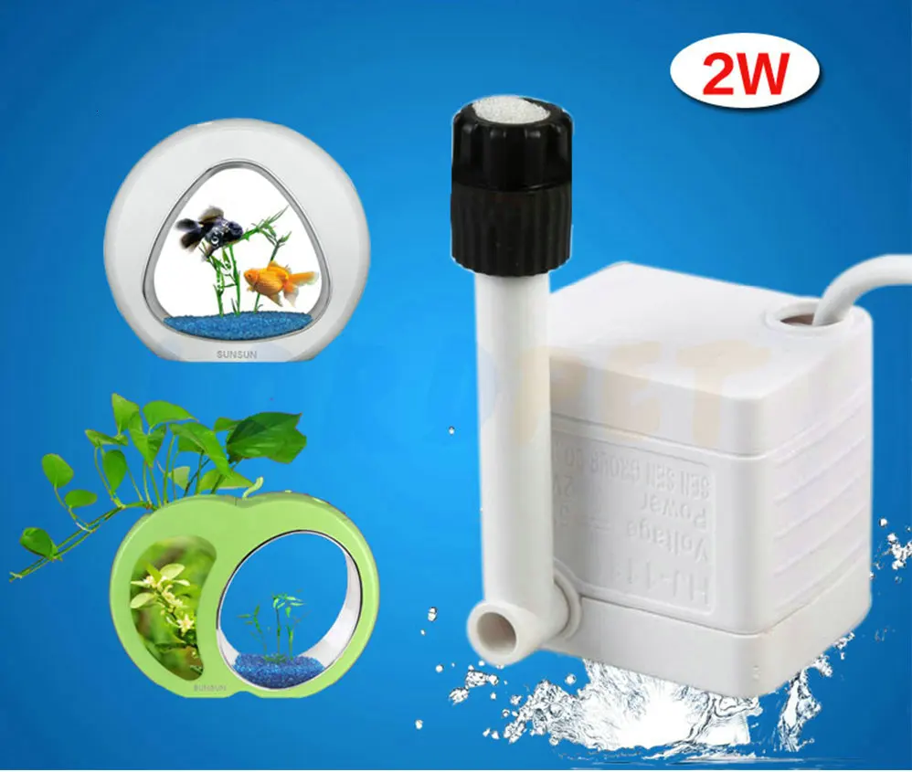 Sunsun аквариум Водяной насос 2W погружной насос для аквариума YA-01 YA-02 JA-01 JA-02
