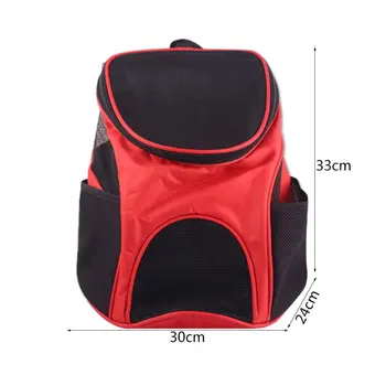 

Foldable Soft Padded Pet Carrier Backpack Dog Cat Breathable Portable Bag with Ventilated Mesh H8WD