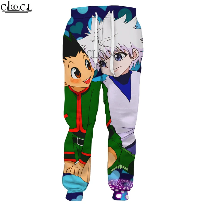 Унисекс спортивные брюки унисекс CLOOCL с 3D-принтом японского аниме Hunter X | Мужская