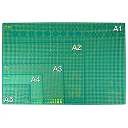 Planche à découper Double face, tapis de coupe professionnel auto guérison en PVC A2 A3 A4 A5 pour la couture et le Quilting, artisanat d'art 