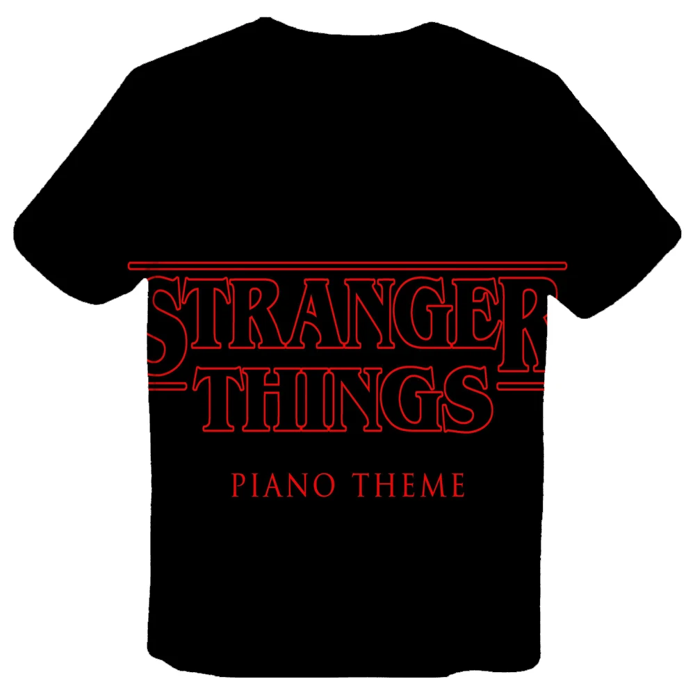 stranger things 3 Новая футболка для мужчин на осень и зиму, Женская Повседневная футболка с коротким рукавом, хлопковая футболка - Цвет: stranger things 3