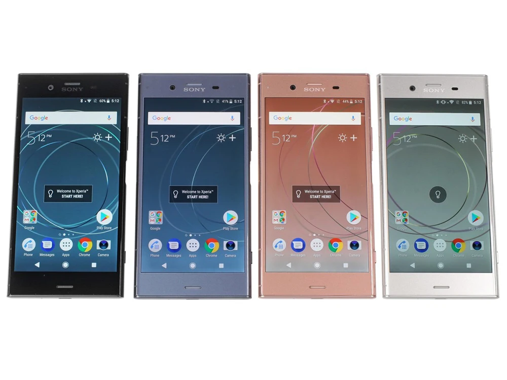 cell phone with dual sim Original Sony Xperia XZ1 G8341 Octa-Core 5.2 Inches 4GB RAM 64GB ROM 19MP Camera LTE 4G Single SIM Fingerprint Android Cellphone motorola moto e cell phone