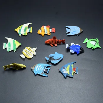 

12 Fund Mini- Tropic Ocean Fish Fish For Display Model Toys Sell Through