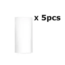 Papier thermique imprimable Direct 57x30mm, 5 rouleaux de papier pour imprimante de poche Portable, matériau Durable 