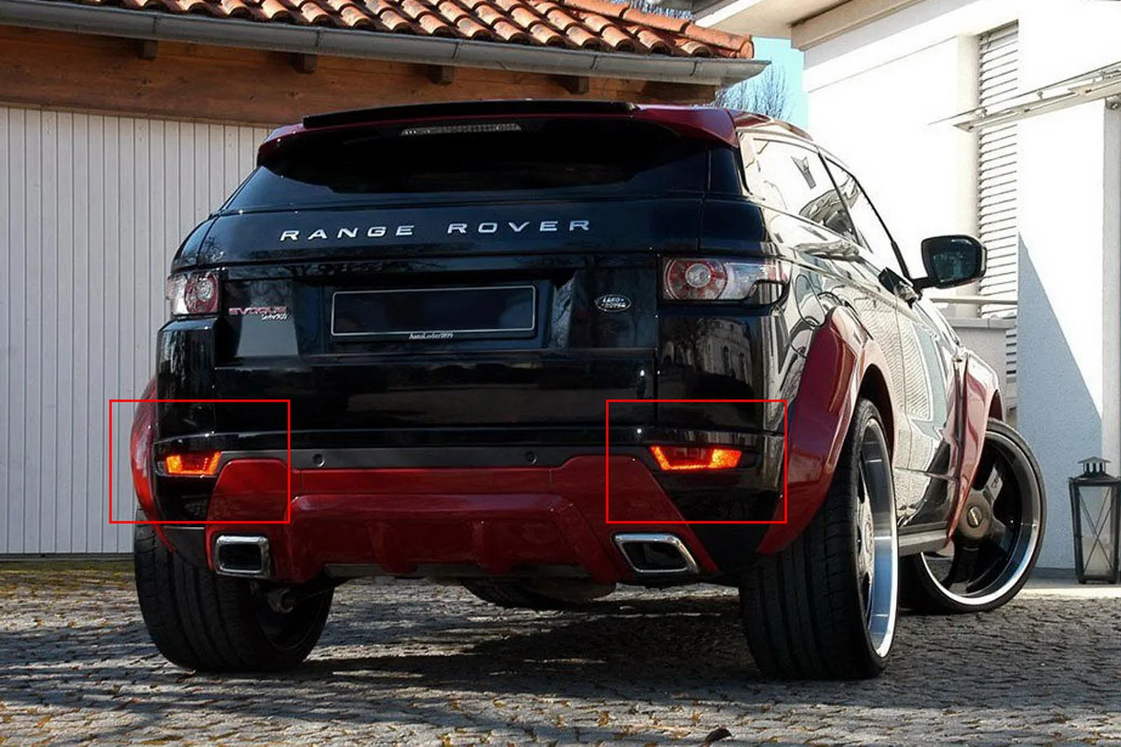 Для Range Rover Evoque 2011-18 отражатель заднего бампера светильник левый и правый