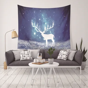 

Christmas Section Digital Printing Tapestry Wall Hangers Wall Decoration Beach Towel Beach Sit Blanket Santa Claus Sit Blanket T