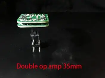 Dual Op 35mm HiFi полностью дискретный высоковольтный дифференциальный SH03 компонент операционный усилитель предусилитель один двойной Op T0859 - Цвет: Dual Op 35mm