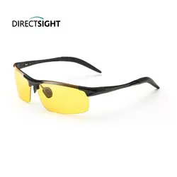 MAGICSTONE прямые солнцезащитные очки с яркой черной оправой, однотонные желтые линзы E4065
