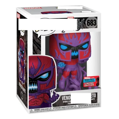 Коллекционная Виниловая фигурка из аниме Marvel Venomized Magneto #683 игрушки 10 см | Игрушки и