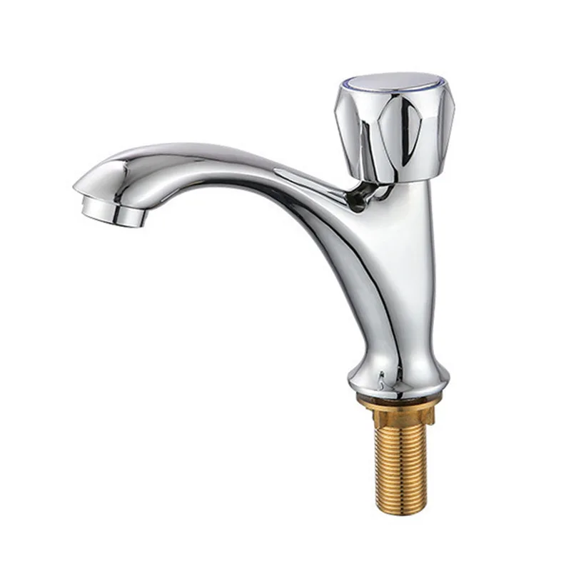 

Copper Single Cold Basin Faucet Bathroom Cabinet Wash Basin Ceramic Basin Single Cold Faucet Manufacturers Direct Selling Specia